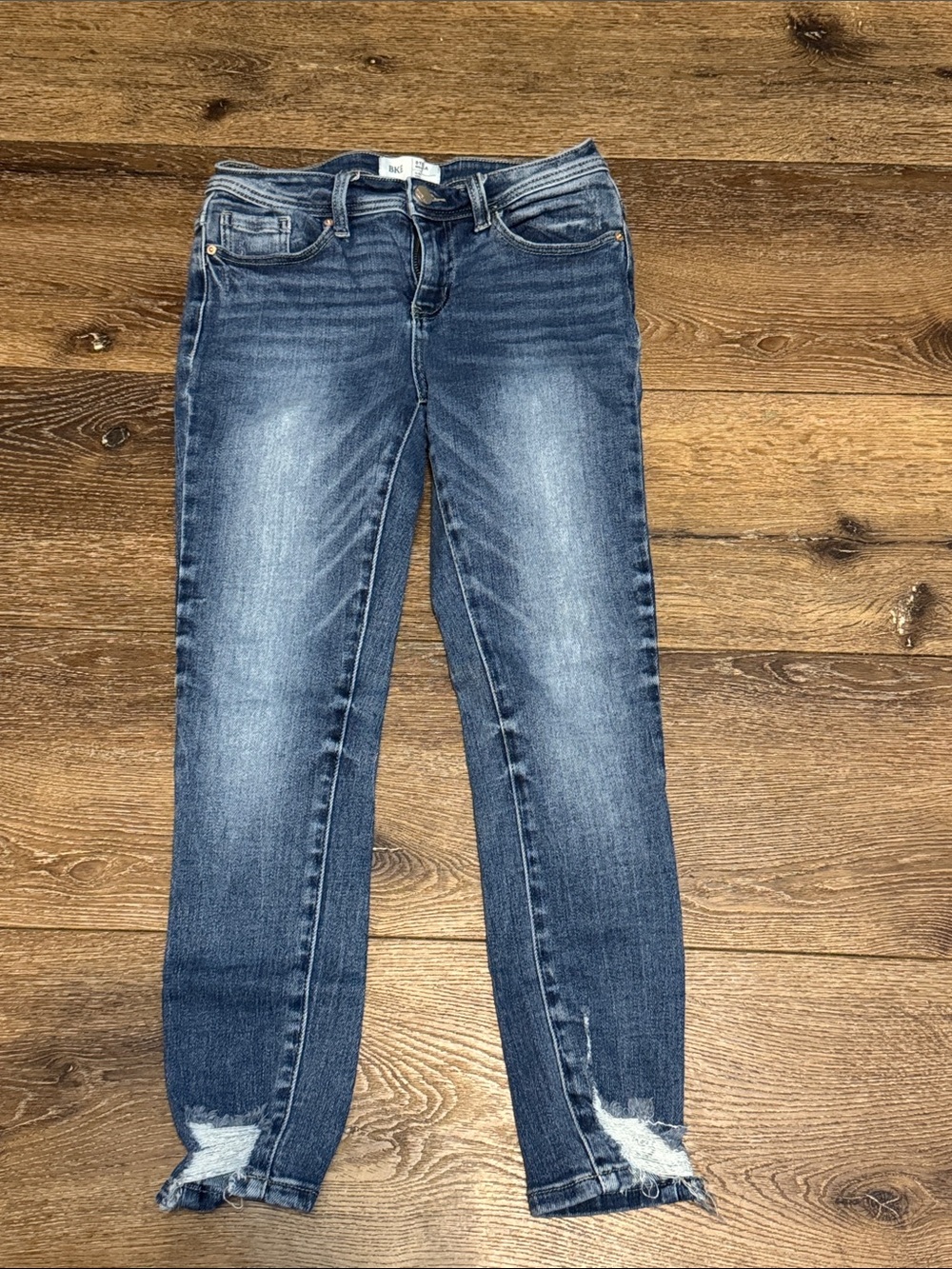 BKE Stella mid rise slim fit ankle skinny jeans 27